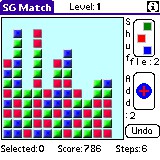 SG Match for PALM 1.0 screenshot SG Match for PALM 1.0 screenshot