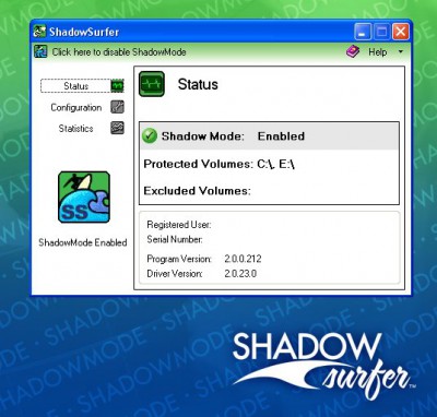 ShadowSurfer 2.5 screenshot ShadowSurfer 2.5 screenshot