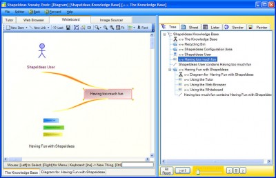 ShapeIdeas Sneaky Peek 2006 screenshot ShapeIdeas Sneaky Peek 2006 screenshot