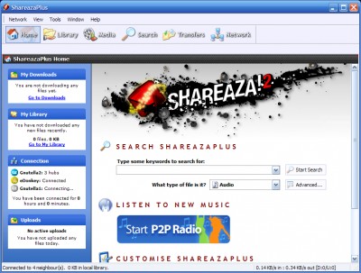 Shareaza PRO 2007 3.2.7
