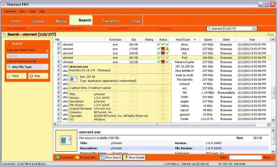 Shareaza PRO 3.2.8 screenshot Shareaza PRO 3.2.8 screenshot
