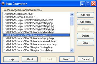 Sib Icon Converter 1.0 screenshot