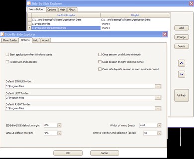 Side-By-Side Explorer 1.0 screenshot