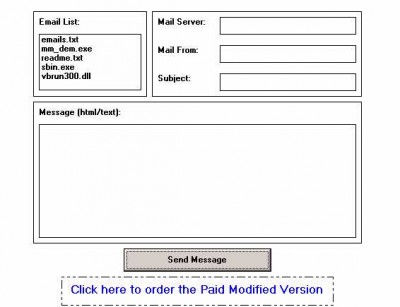 Simple Mass Mailer 1.0 screenshot