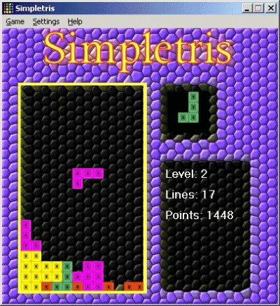 Simpletris 1.1 screenshot