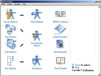 Site Statistics 2.1 screenshot Site Statistics 2.1 screenshot