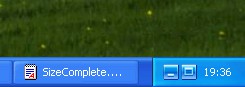 SizeComplete Control 1.0 screenshot
