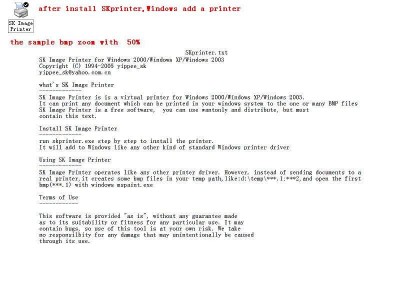 SkPrinter 1.10 screenshot SkPrinter 1.10 screenshot
