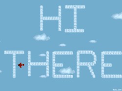 Skywriter Plane Screen Saver 1.0 screenshot