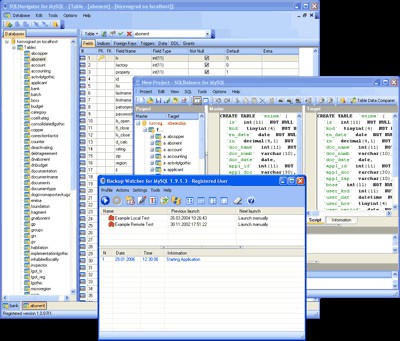 Smart Suite for MySQL 6.7.7 screenshot Smart Suite for MySQL 6.7.7 screenshot