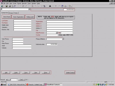 SmartBook Basic 1.0 screenshot