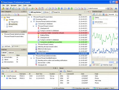 SmartInspect 2.3 screenshot SmartInspect 2.3 screenshot