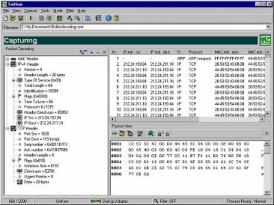 Sniff-em 1.12 screenshot Sniff-em 1.12 screenshot