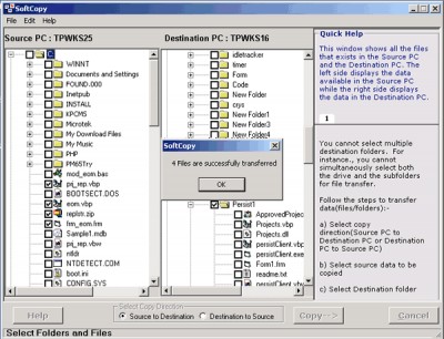 SoftCopy 1.6 screenshot