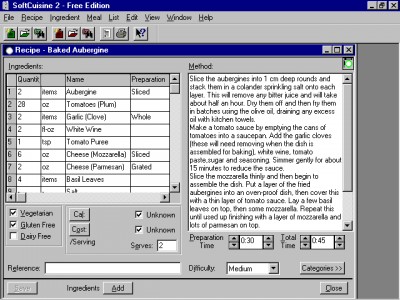 SoftCuisine 2.0 screenshot