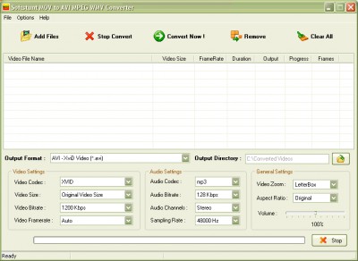 Softstunt MOV to AVI MPEG WMV Converter 2.0 screenshot Softstunt MOV to AVI MPEG WMV Converter 2.0 screenshot