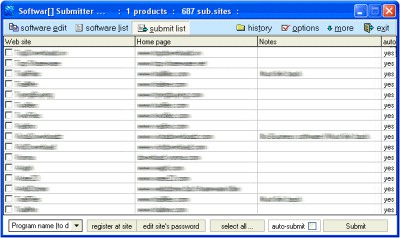 Softwar Submit 1.0.2.1 screenshot Softwar Submit 1.0.2.1 screenshot
