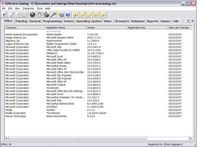 Software Catalog 2.3.0 screenshot Software Catalog 2.3.0 screenshot