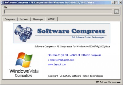 Software Compress 1.2 screenshot Software Compress 1.2 screenshot