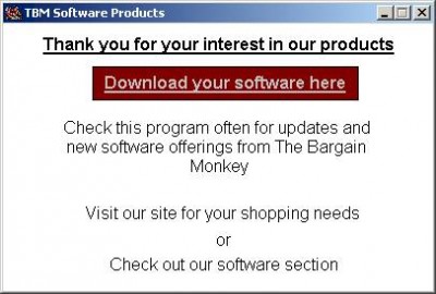 Software Selections 1.0 screenshot Software Selections 1.0 screenshot