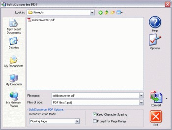 SolidConverter PDF 2.2 screenshot SolidConverter PDF 2.2 screenshot