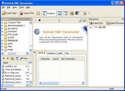 Sothink Quicker+Glanda+Decompiler Suite 3.4 screenshot