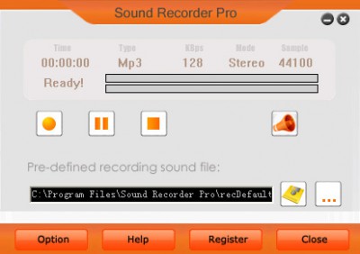 Sound Recorder Pro 2.0.7 screenshot Sound Recorder Pro 2.0.7 screenshot
