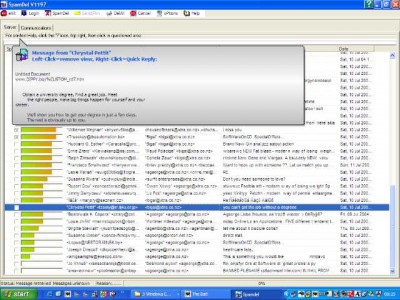 Spamdel 3500 screenshot Spamdel 3500 screenshot