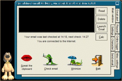 Speaking Email Deluxe 6.1.6 screenshot