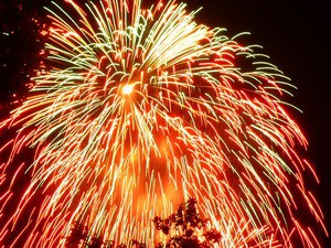 Spectacular Fireworks Screensaver 1 screenshot