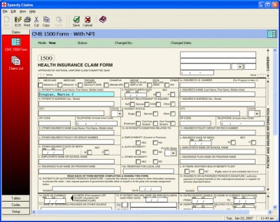Speedy Claims V4.02 screenshot