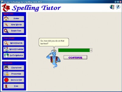 Spelling Tutor 5.5 screenshot Spelling Tutor 5.5 screenshot
