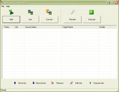 Split Join Convert MOV 2007.902 screenshot Split Join Convert MOV 2007.902 screenshot