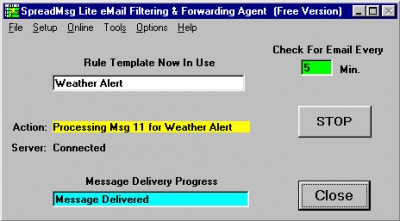 SpreadMsg Lite 5.31 screenshot