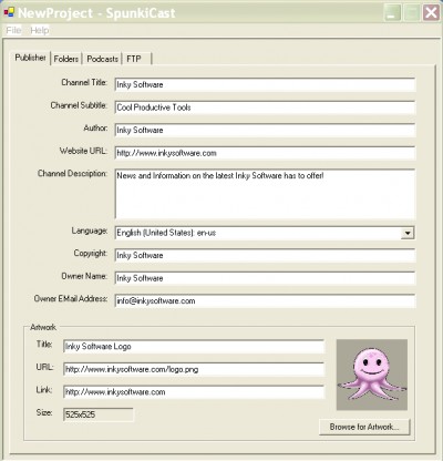 SpunkiCast 0.1.2365 screenshot SpunkiCast 0.1.2365 screenshot