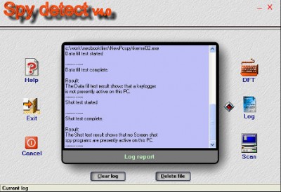 Spydetect 3.0 screenshot Spydetect 3.0 screenshot
