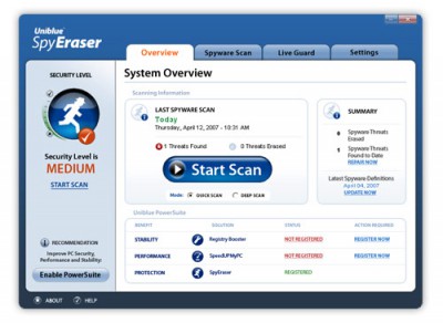 SpyEraser 2 screenshot SpyEraser 2 screenshot