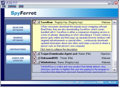 SpyFerret 6.03.717 screenshot SpyFerret 6.03.717 screenshot