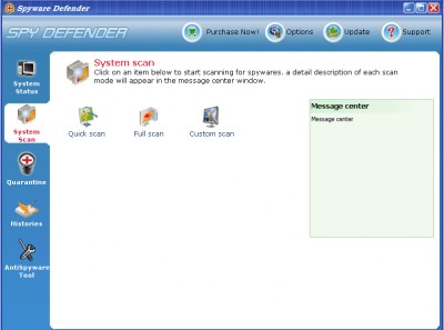 Spyware Defender 8.0.18 screenshot