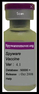 Spyware Vaccine 3.7 screenshot