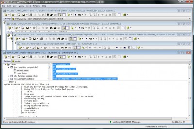 SQL Query Tool (using ADO) 6.1.6.7 screenshot