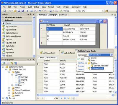 SQLDirect .NET Data Provider 1.00 screenshot