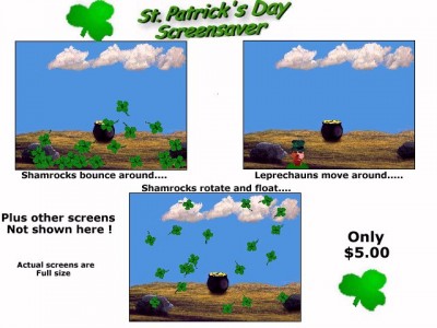 St. Patrick's Day Screensaver 6.0 screenshot