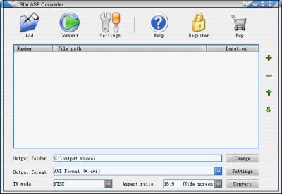 Star Asf Converter 1.2.3 screenshot