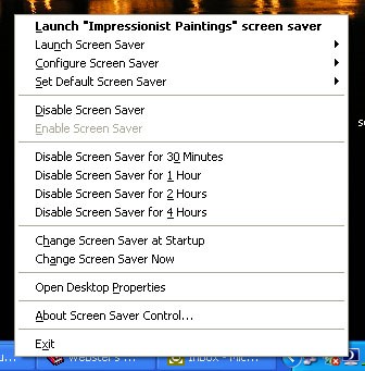 Stardust Screen Saver Control 2003 3.0.0.65 screenshot Stardust Screen Saver Control 2003 3.0.0.65 screenshot
