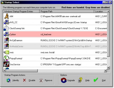 Startup Select 2.0 screenshot Startup Select 2.0 screenshot