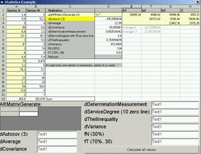 Statistics ActiveX 1.0 screenshot