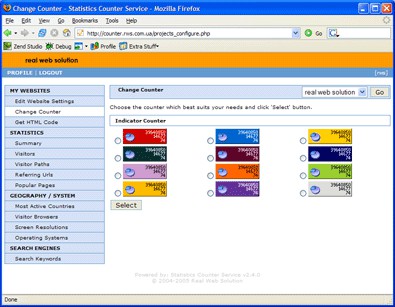 Statistics Counter Service 2.4.1 screenshot Statistics Counter Service 2.4.1 screenshot