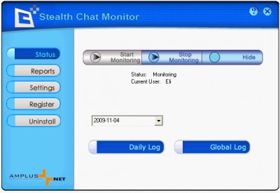 Stealth Chat Monitor 1.5 screenshot Stealth Chat Monitor 1.5 screenshot