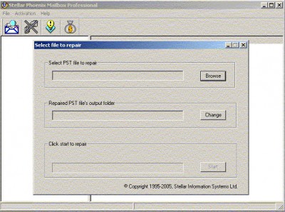 Stellar Phoenix Mailbox Professional - Email Recov 2.0.1 screenshot